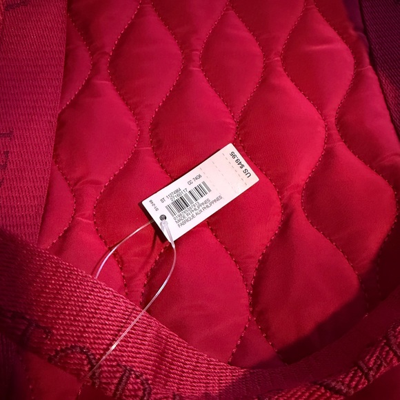 Victoria's Secret Scarlet Quilted Tote - Picture 2 of 2